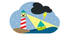 Lux ABA — logotipo del faro